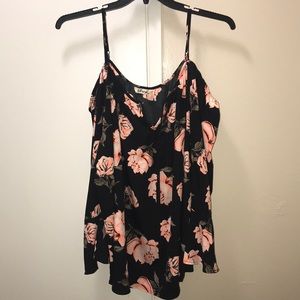 Rose of me the shoulder top